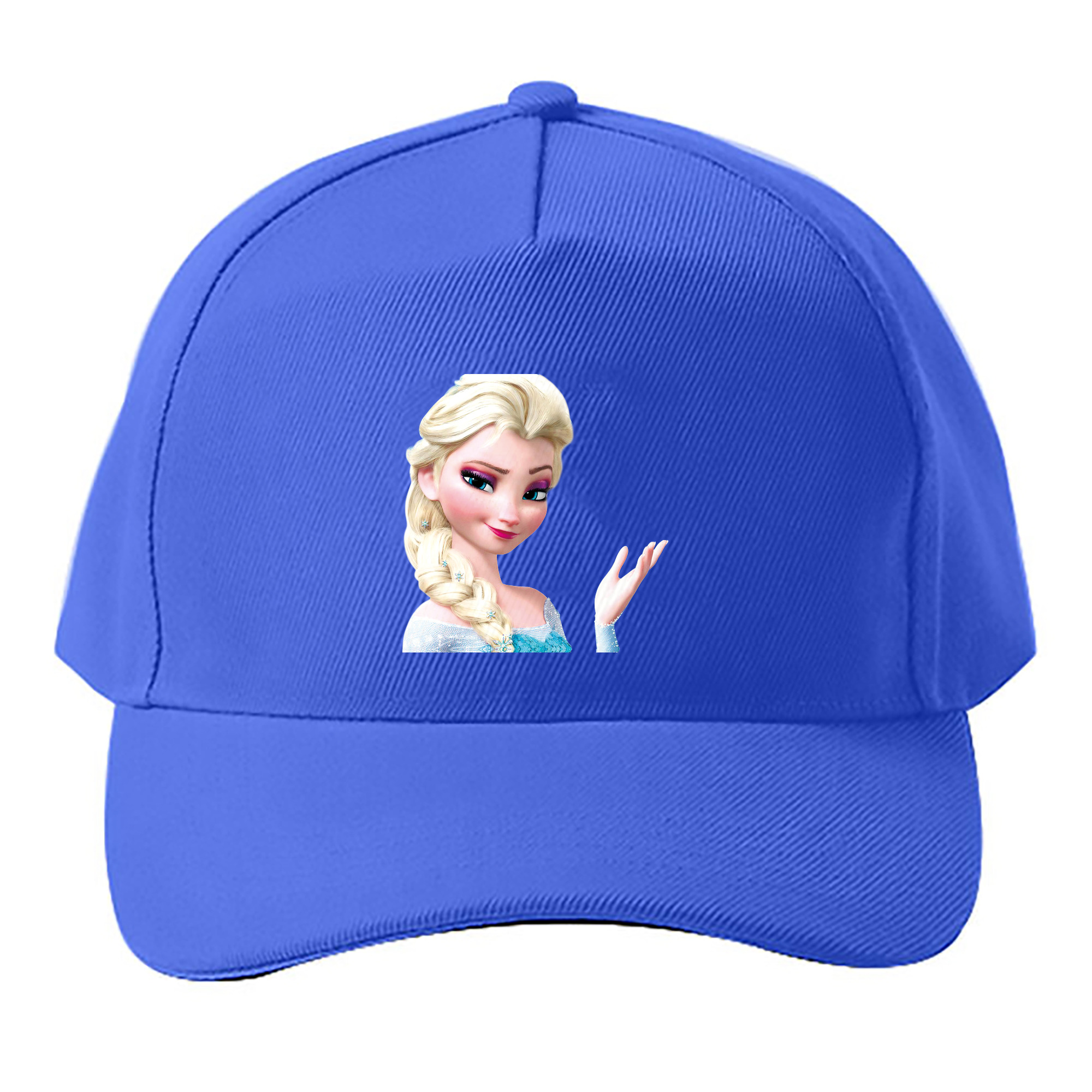 （画像用） アナと雪の女王 アンナ エルサ Frozen Anna Elsa ベースボールキャップ 綿100％ 男女兼用 帽子 スポーツ